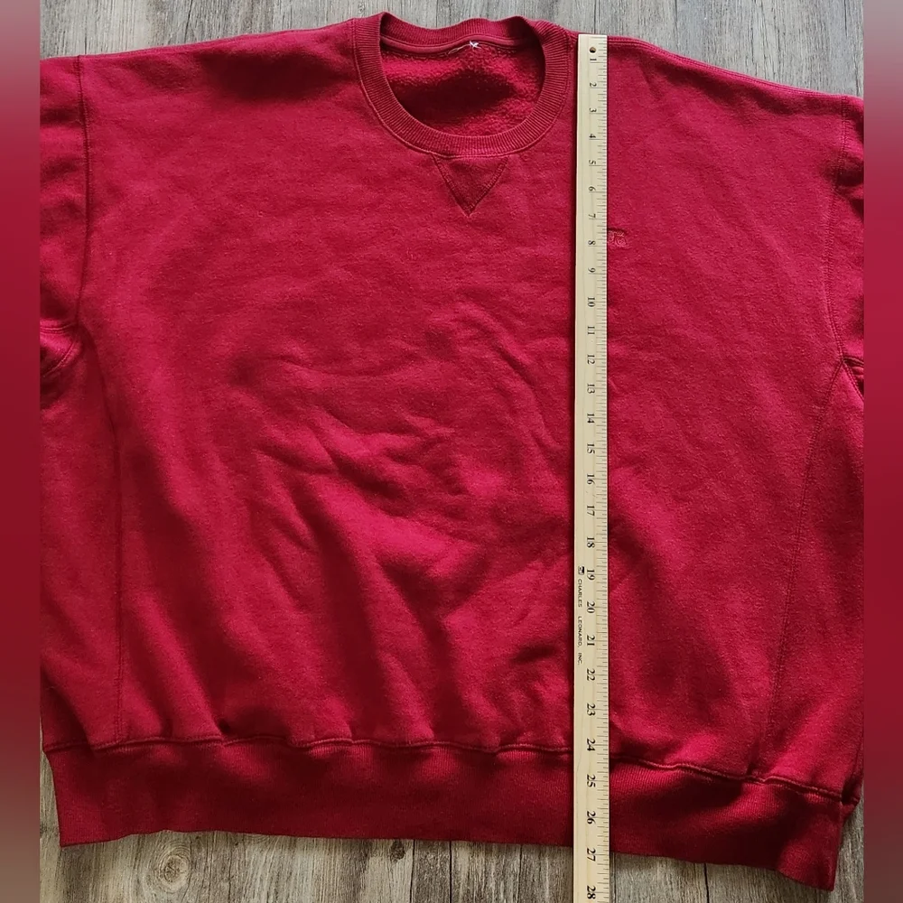 Vintage‎ Russell Athletic Crewneck Blank sweatshirt 3XL (Red/Crimson)